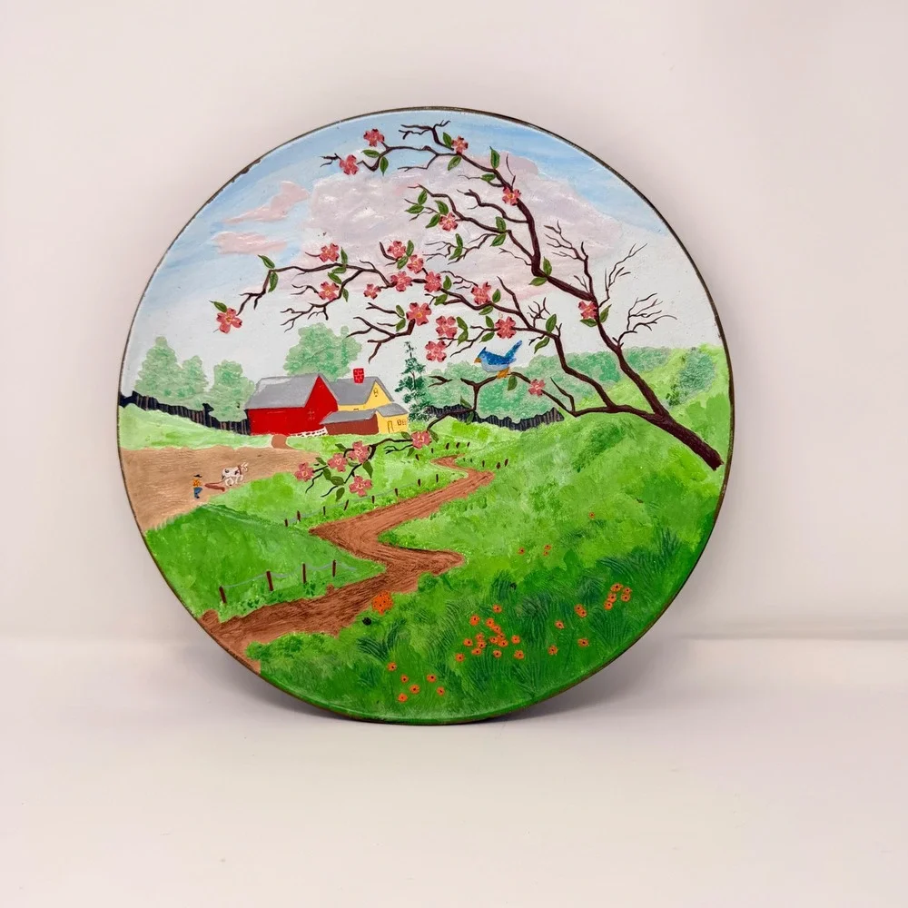 Byron Mold‎ Ceramic Wall Plaque 12.5